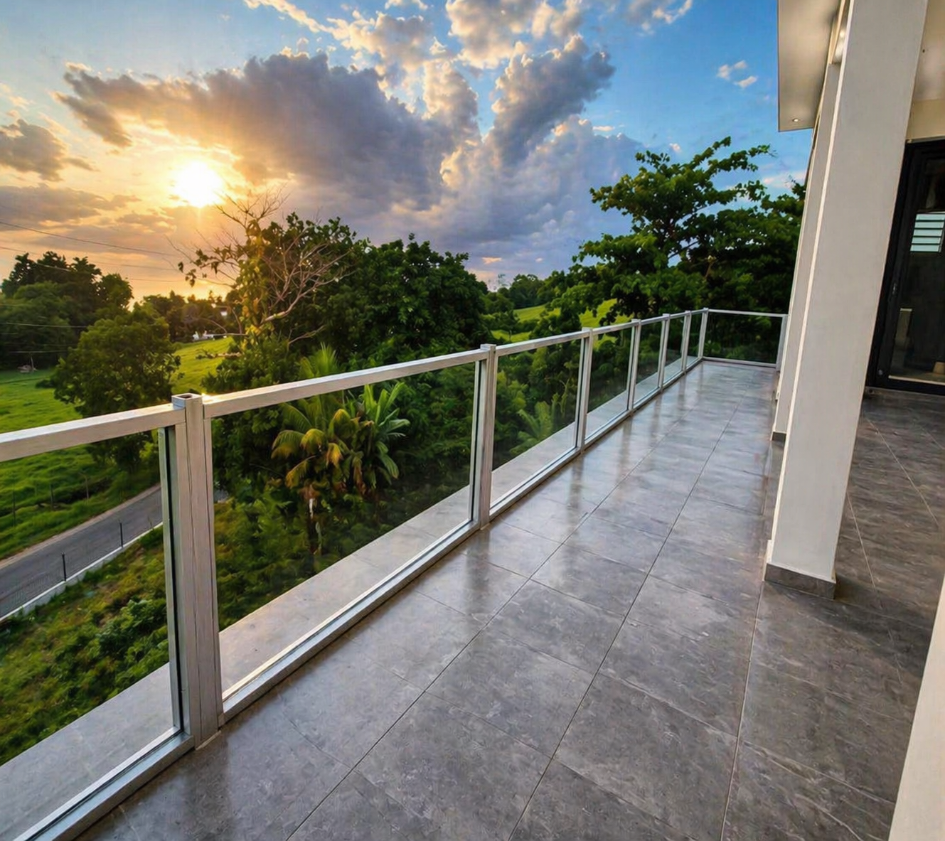 Barandal cristal Puerto Rico