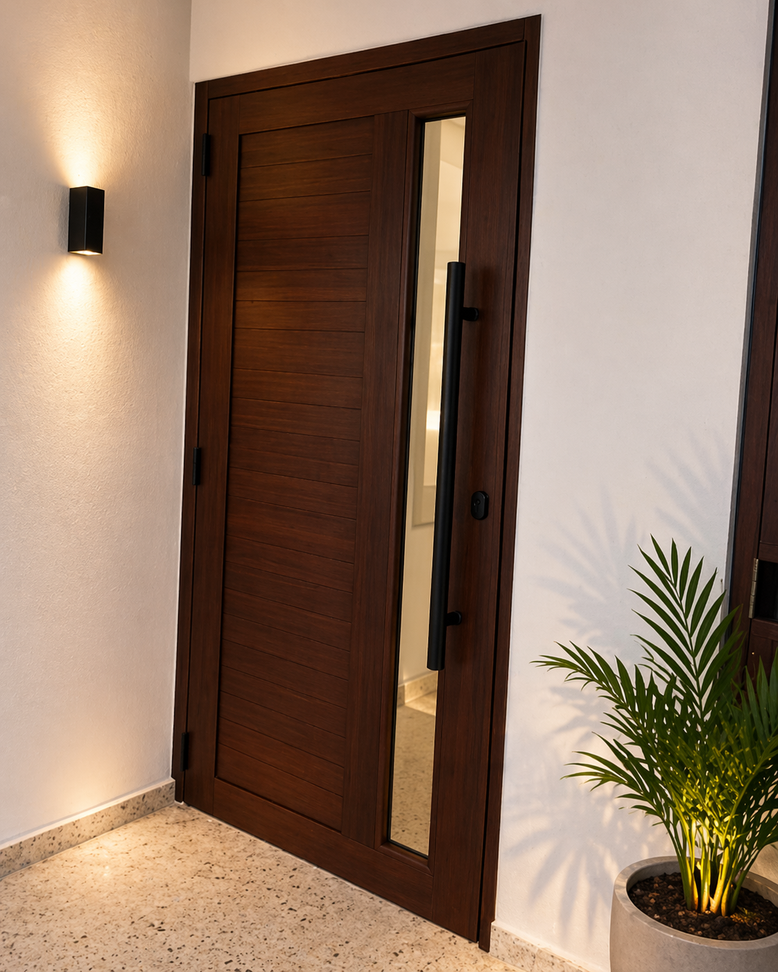 Puerta moderna aluminio Puerto Rico